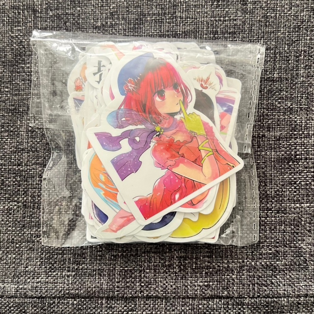 Oshinoko Sticker Set 50 pcs Japanese Anime
